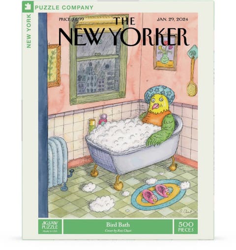 Bird Bath 500 Piece Puzzle