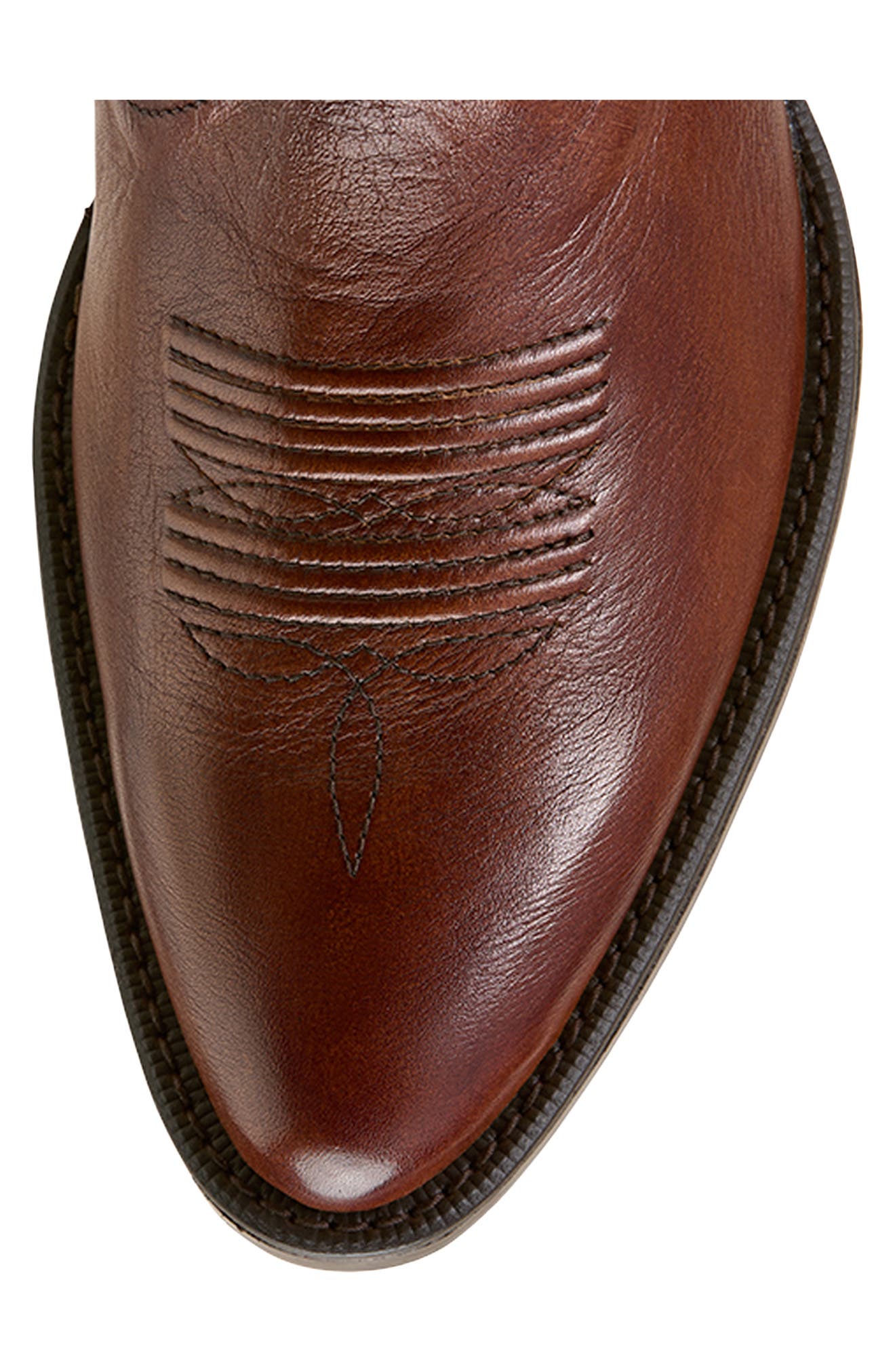 Ariat Grayson R Toe Western Boot, Alternate, color, Honey Bee