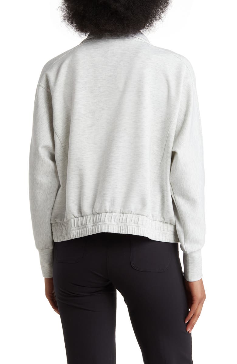 YOGALICIOUS Muse Scuba Knit Zip Jacket, Alternate, color,