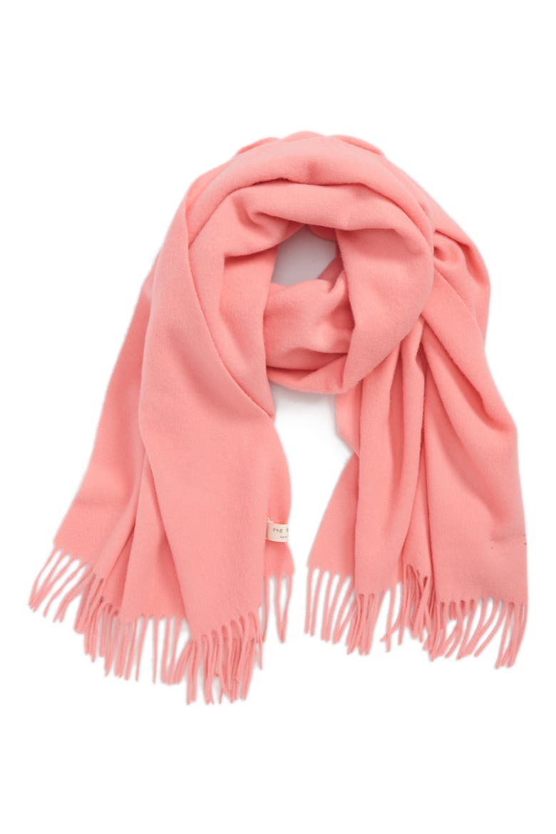 Classic Wool Scarf, Main, color, PINK
