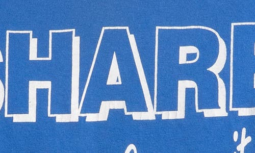 Elwood Vintage Share With Your Community Tee In Blue