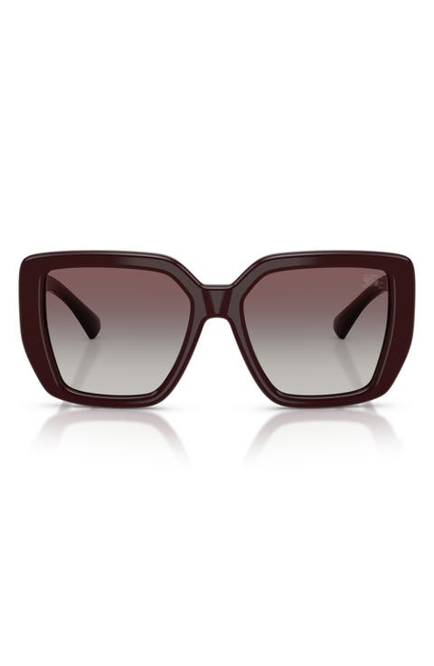 54mm Square Sunglasses