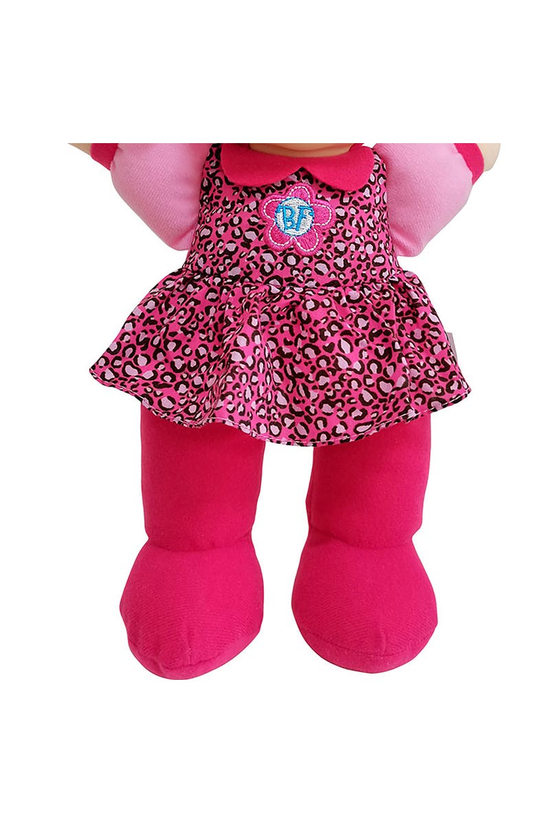 Baby's First Kisses Baby Doll Toy With Animal Print Top All Ages, Alternate, color, Multicolored