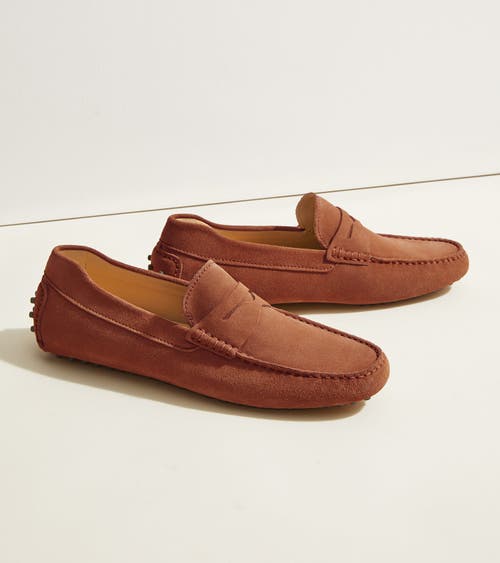 Jack Erwin Parker Suede Casual Driving Loafer