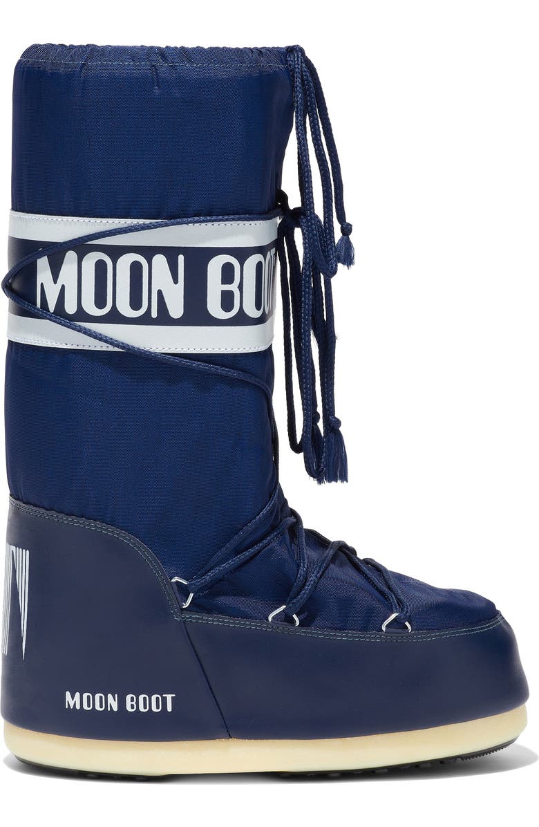 Moon Boot<sup>®</sup> Icon Water Repellent Moon Boot, Main, color, Blue