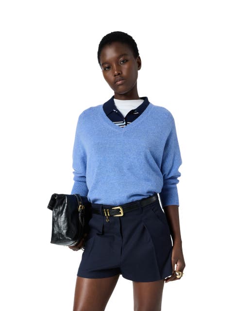 Lenae V-Neck Loose Fit Jumper