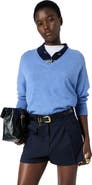 GERARD DAREL Lenae V-Neck Loose Fit Jumper