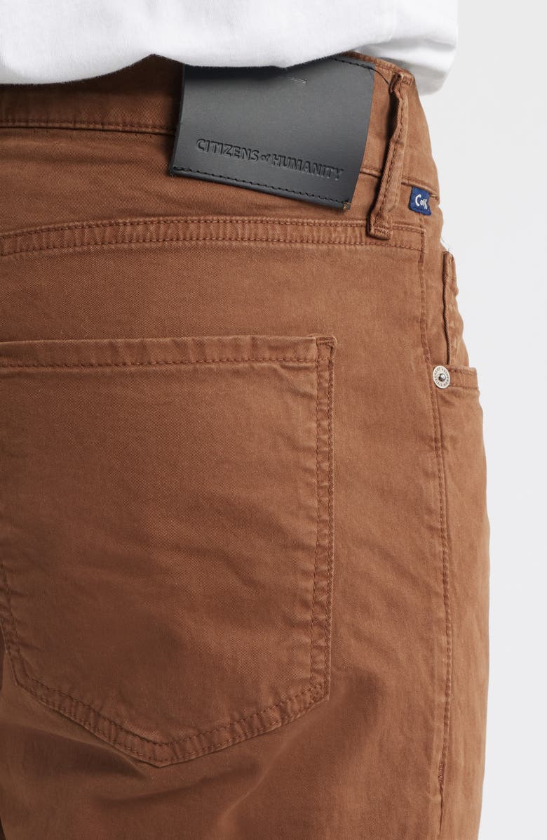 Citizens of Humanity Gage Slim Straight 5-Pocket Pants, Alternate, color, Cognac Light