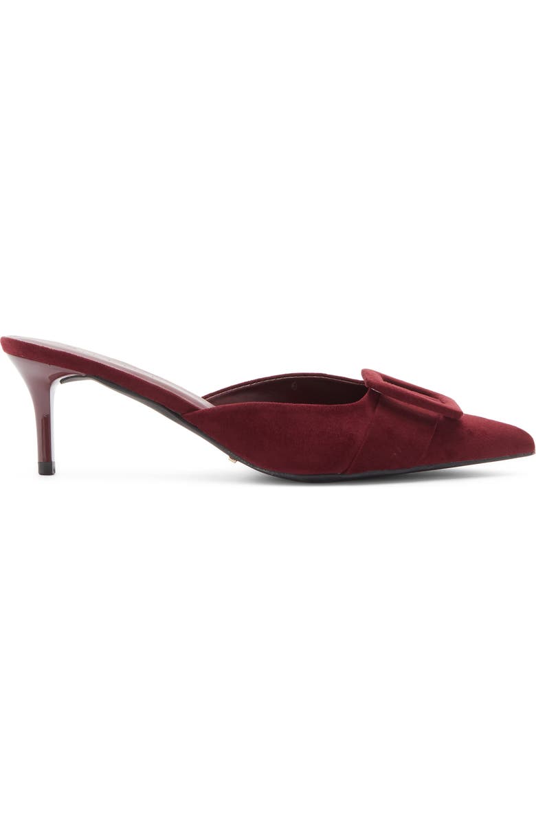 Billini Yorkie Kitten Heel Pump, Alternate, color, Dark Cherry Suede