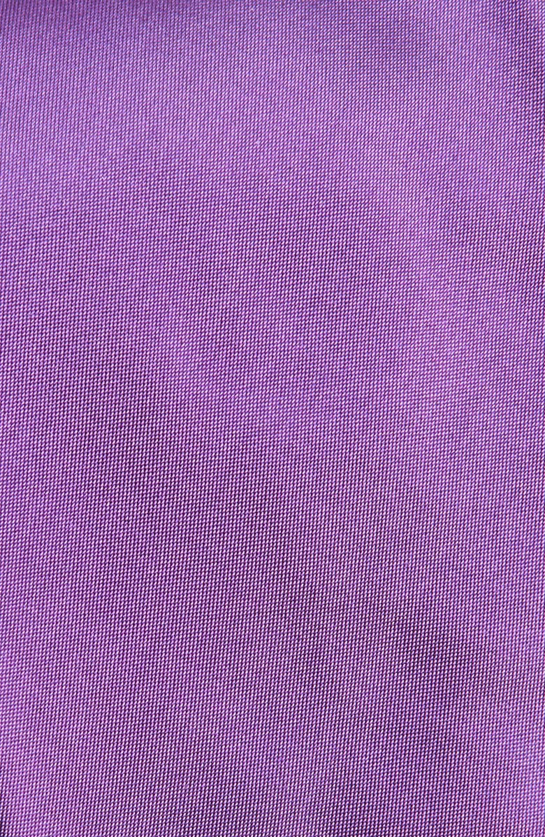 Ralph Lauren Purple Label Solid Silk Peau de Soie Tie, Alternate, color,