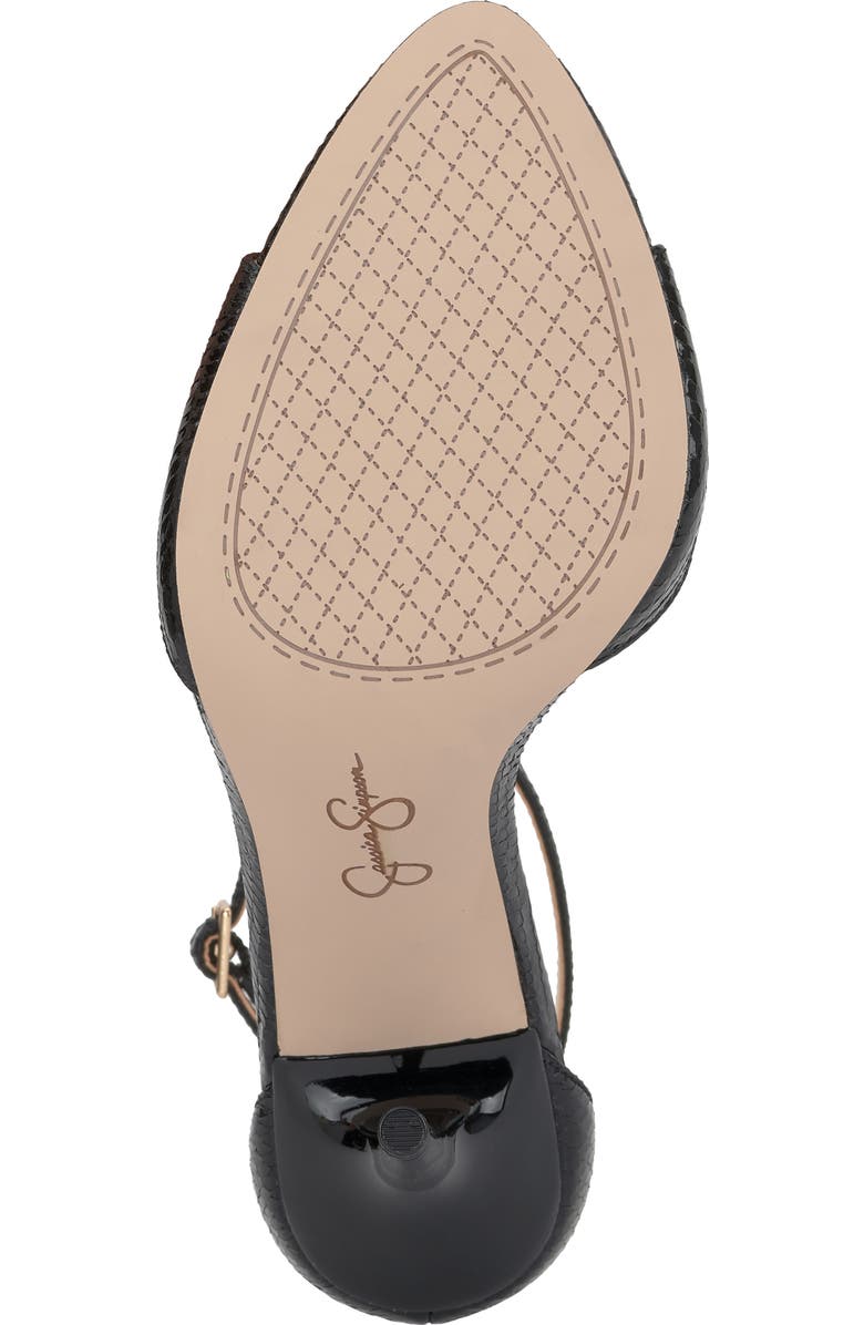 Jessica Simpson Nelira Ankle Strap Sandal, Alternate, color, Black