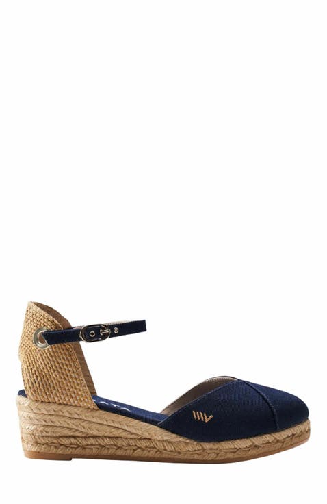 Pubol Canvas Espadrille Wedges