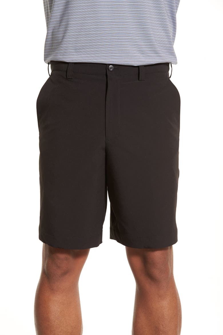 'Bainbridge' DryTec Shorts, Alternate, color, BLACK