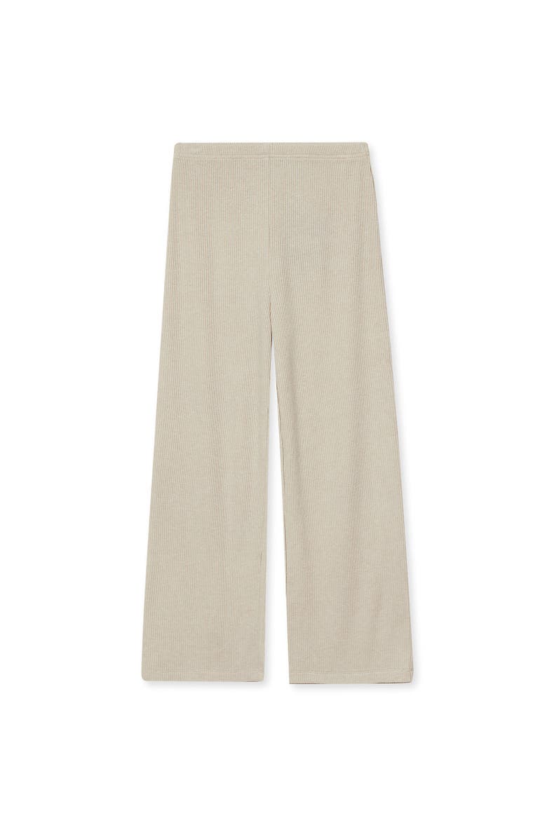 Girls Wide Leg Sparkly Pants, Main, color, Beige
