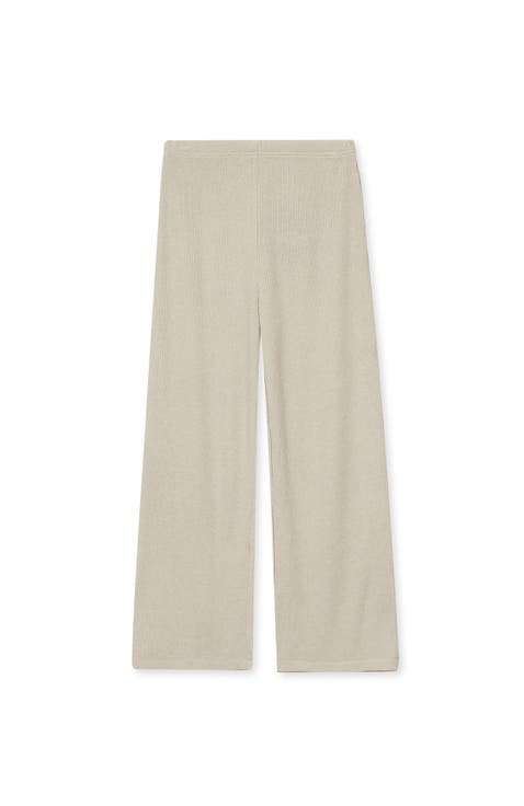 Girls Wide Leg Sparkly Pants