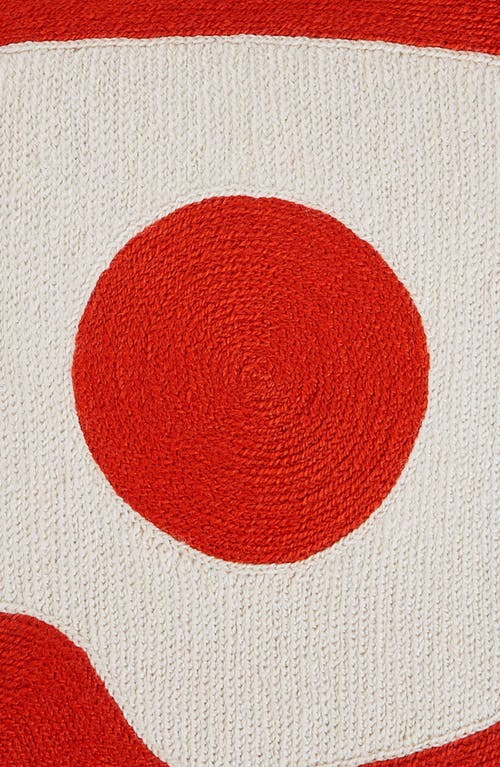 Jonathan Adler Ojai Pillow In Red