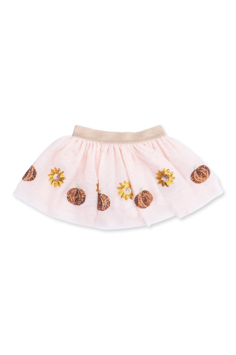 Kids' Sequin Pumpkin Tutu Skirt, Main, color, PINK