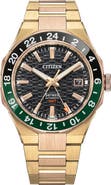 Citizen Series 8 880 GMT Automatic Goldtone Bracelet Watch, 41mm