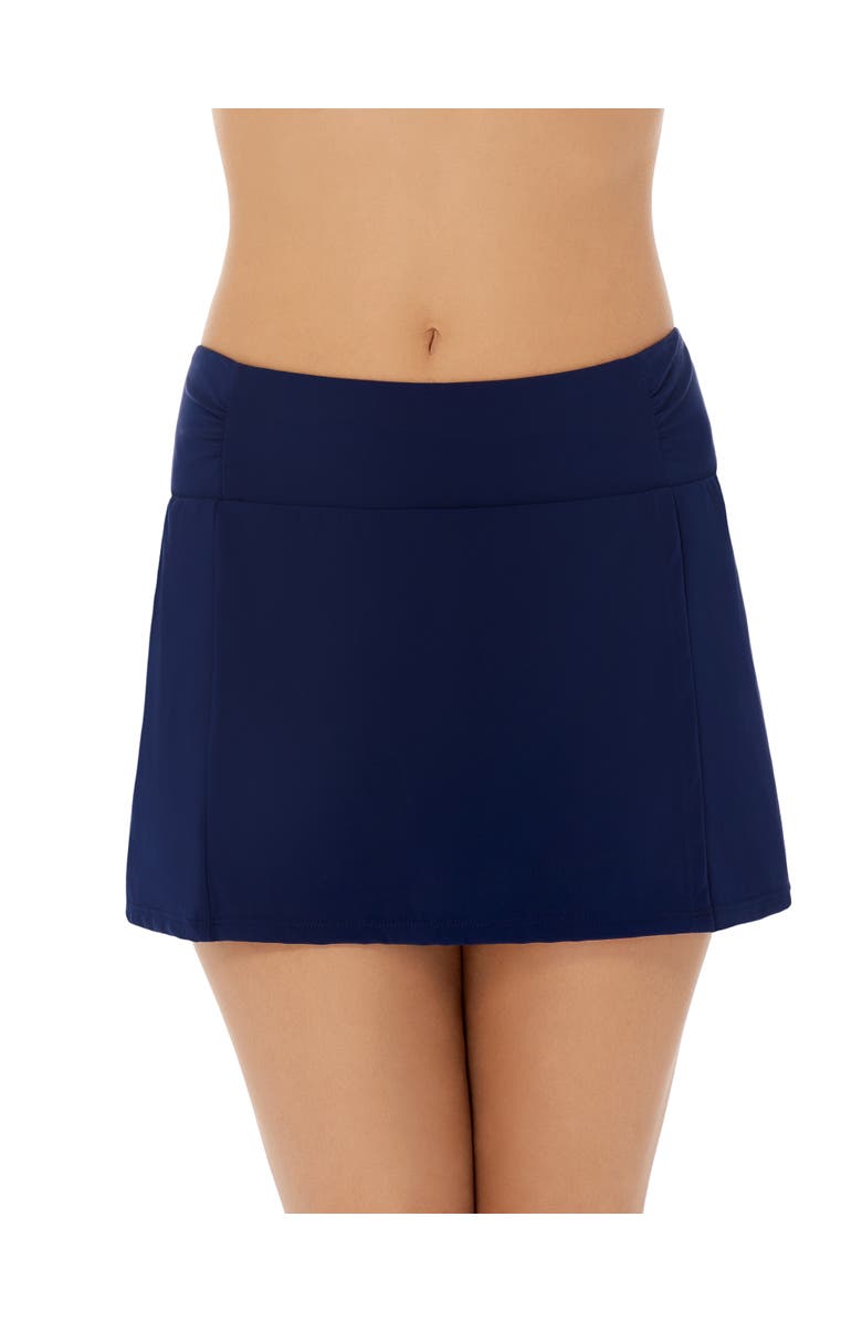 Christina Essentials Bottom Skirted Bottom, Main, color, Navy