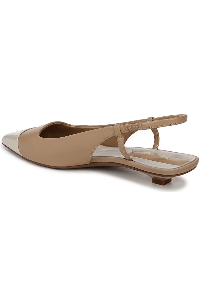 Franco Sarto Palmira Slingback Pointed Toe Pump - Wide Width Available, Alternate, color, Beige