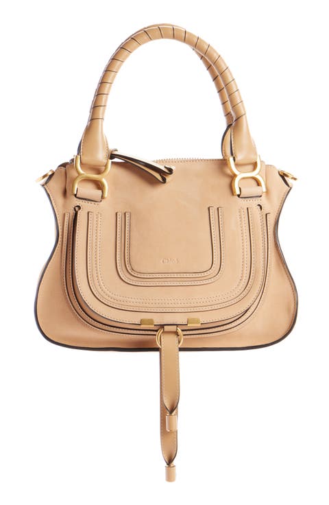 Small Marcie Leather Satchel