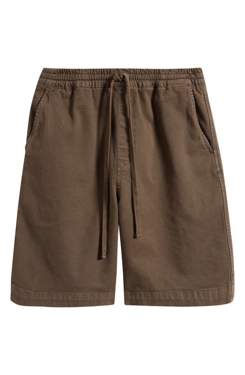 Carhartt Work In Progress Floyde Relaxed Fit Twill Shorts In Brown