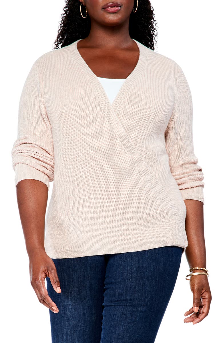 NIC+ZOE Shaker Knit 4-Way Cardigan, Alternate, color, 