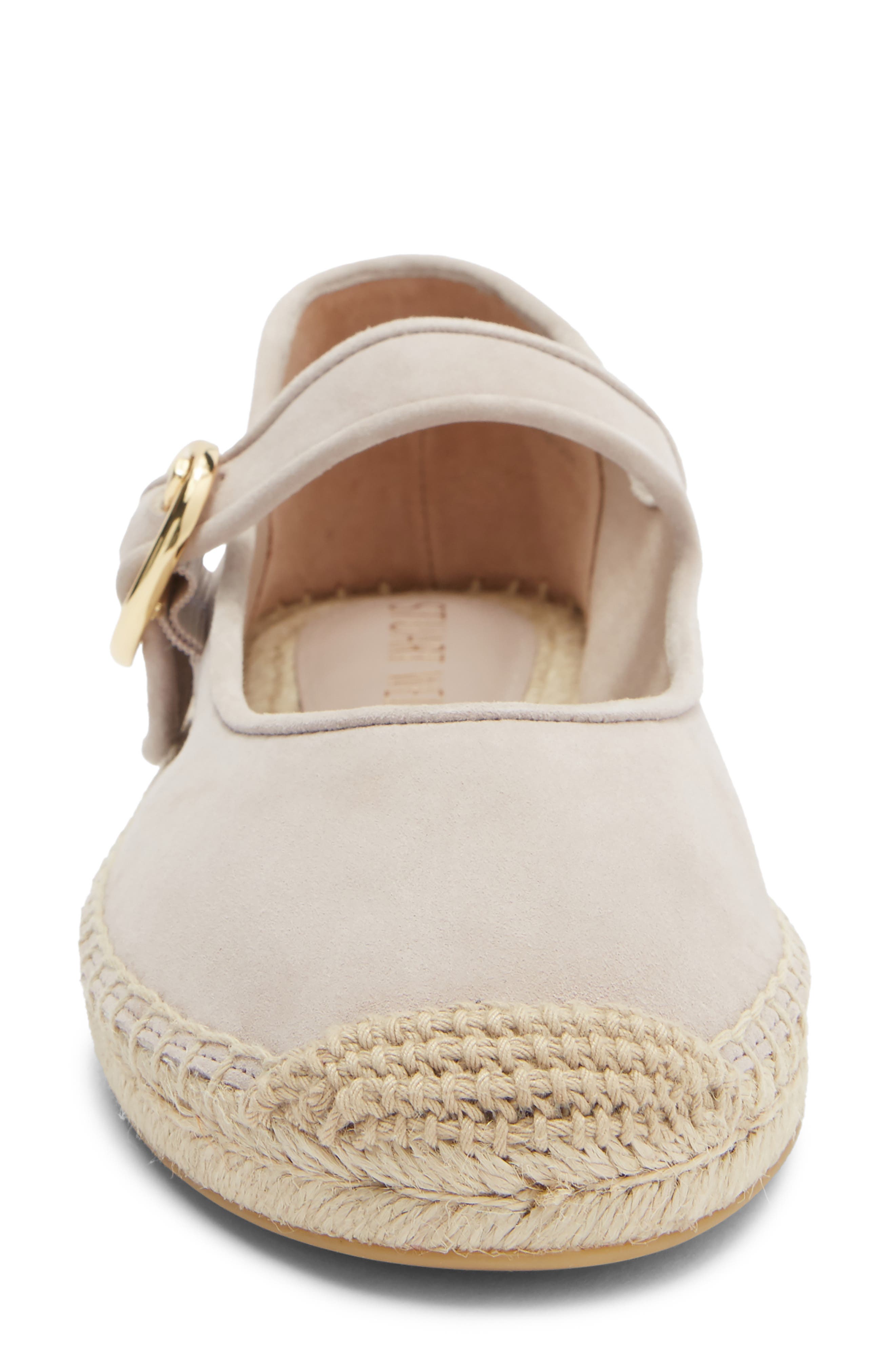 Stuart Weitzman Benni Espadrille Mary Jane Flat, Alternate, color, 