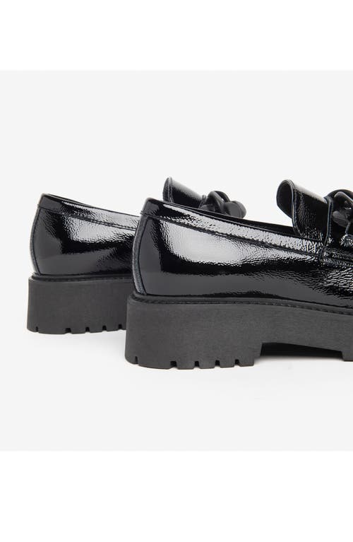 Nerogiardini Chain Platform Loafer In Black