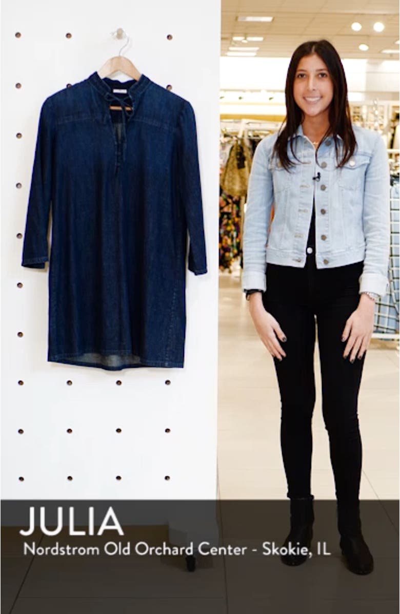 Fable Denim Shift Dress, sales video thumbnail