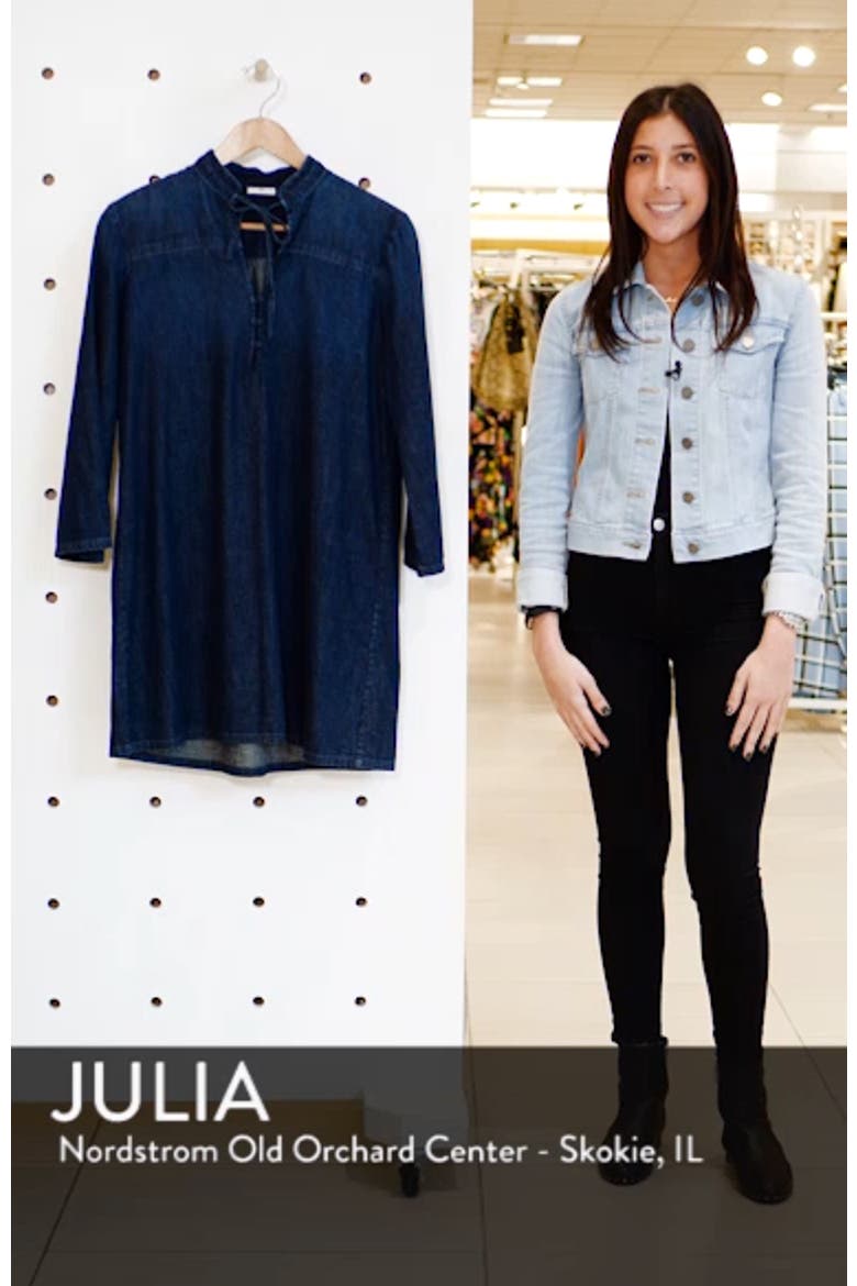 Fable Denim Shift Dress video
