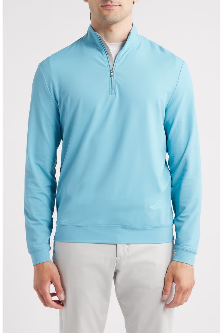 Motion Performance Quarter Zip Pullover, Main, color, HAZE