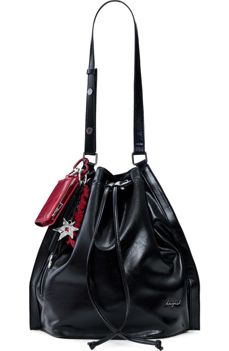 Desigual Medium Faux Leather Backpack, Main, color,