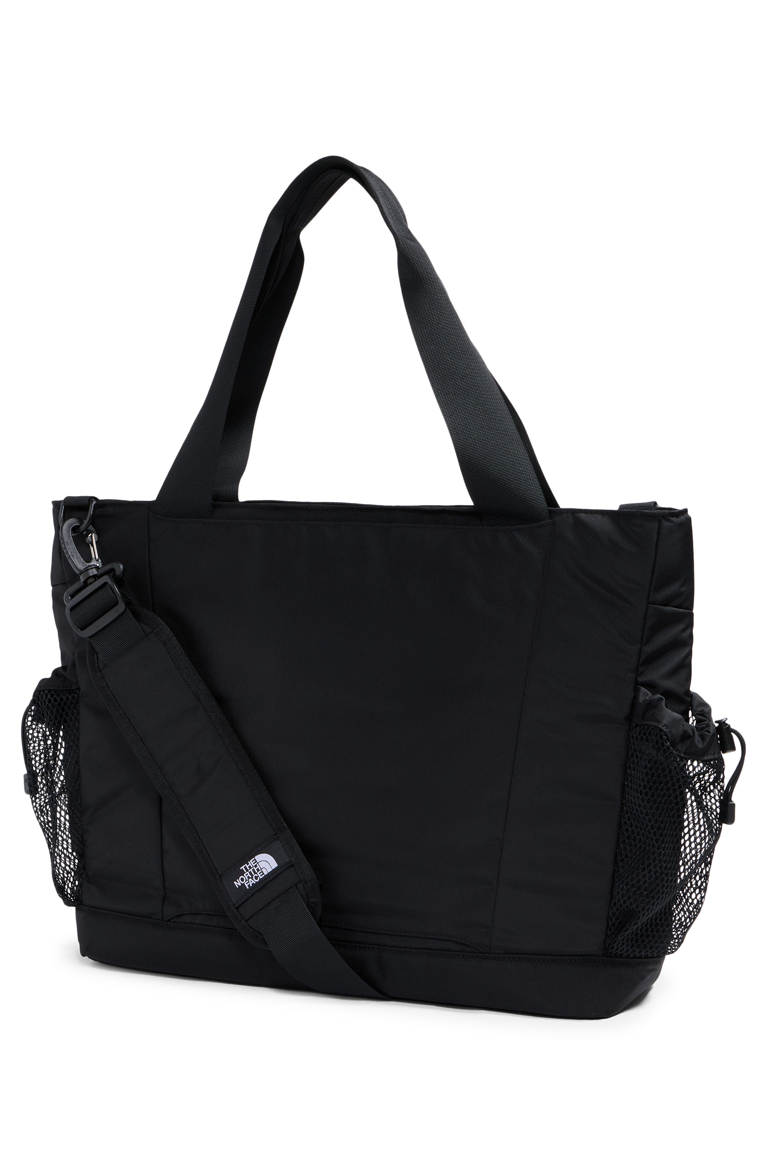 The North Face Hot Shot Water Repellent Tote, Alternate, color, Tnf Black
