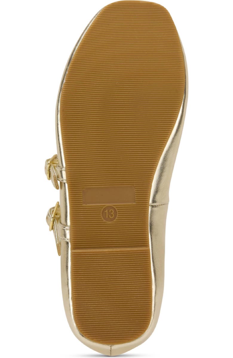 Yosi Samra Kids' Miss Mary Flat, Alternate, color, Gold