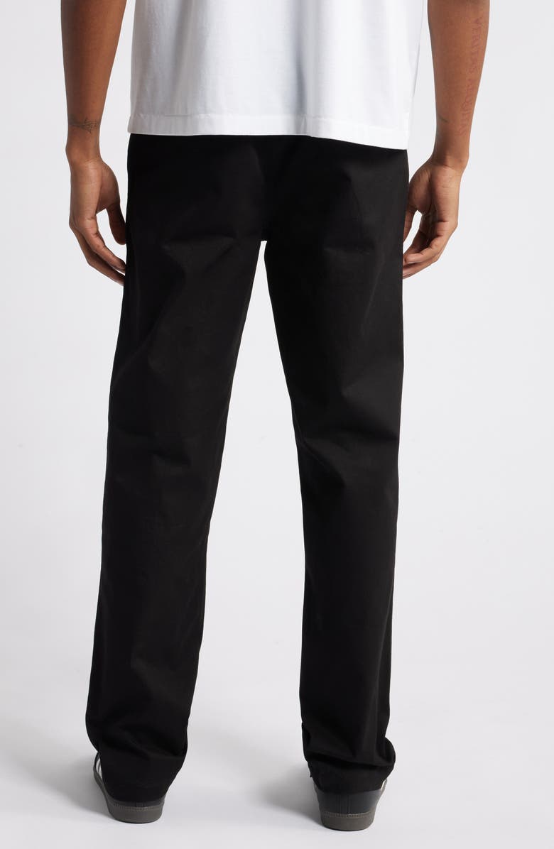 ICECREAM Prep Flat Front Twill Drawstring Pants, Alternate, color, Black