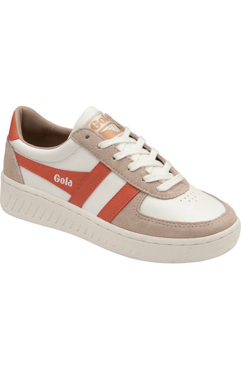 Gola Grand Slam Pure Platform Sneaker, Main, color, White/ Blossom/ Hotcoral