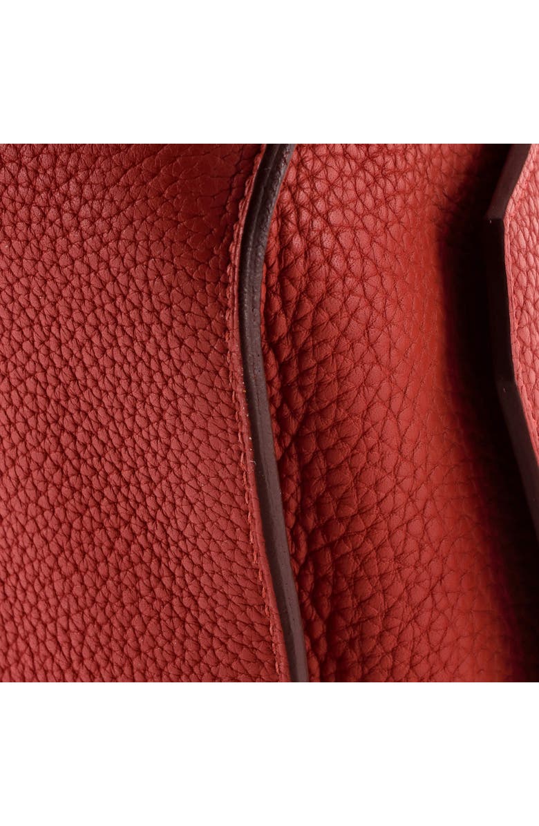 Pre-Owned Hermes Jypsiere Bag Clemence 34, Alternate, color, Brique