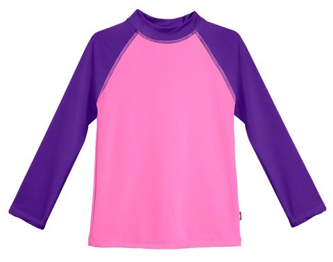 Girls UPF 50+ Long Sleeve Rashguard