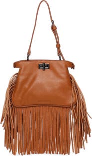 Walter Baker Mini Bailey Fringe Satchel