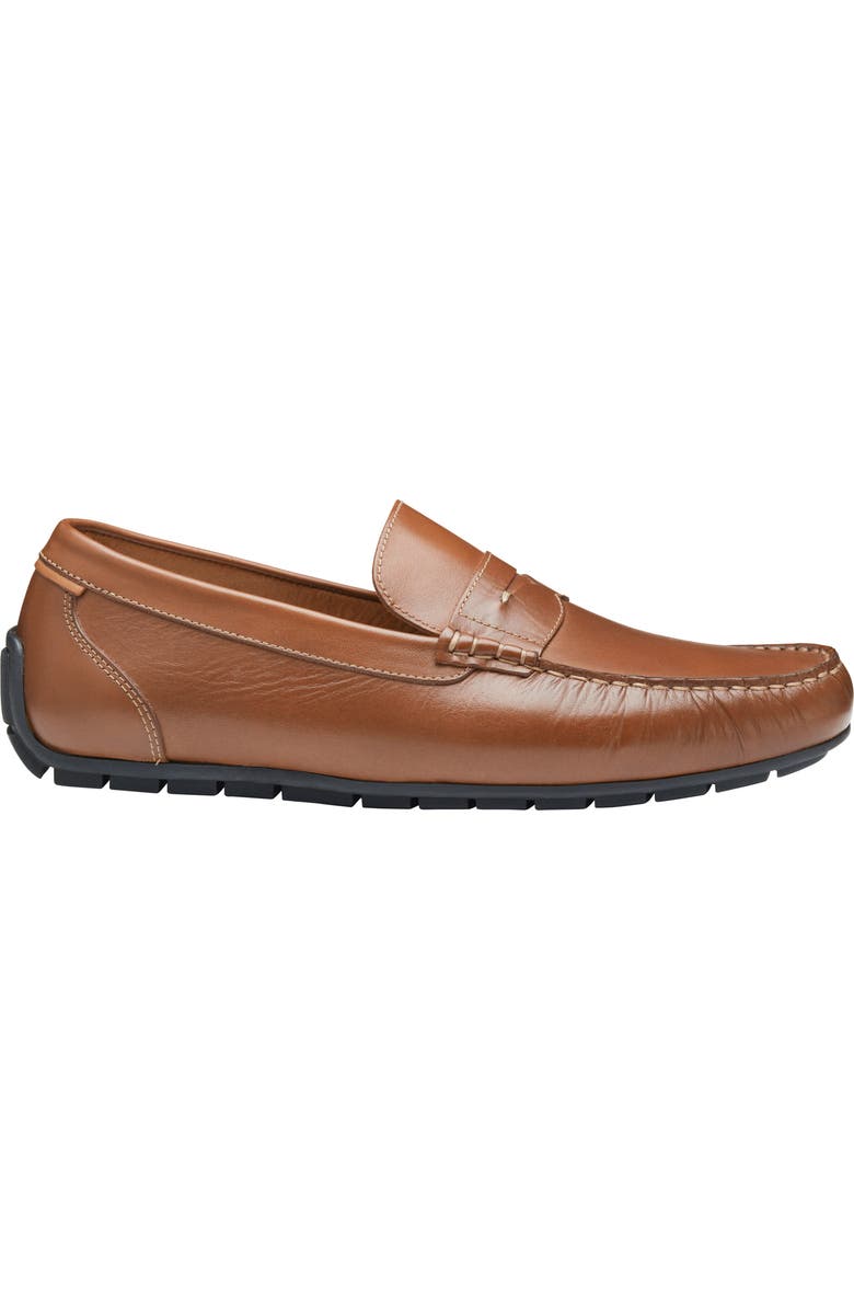 Johnston & Murphy Beck Penny Loafer, Alternate, color, Tan Full Grain
