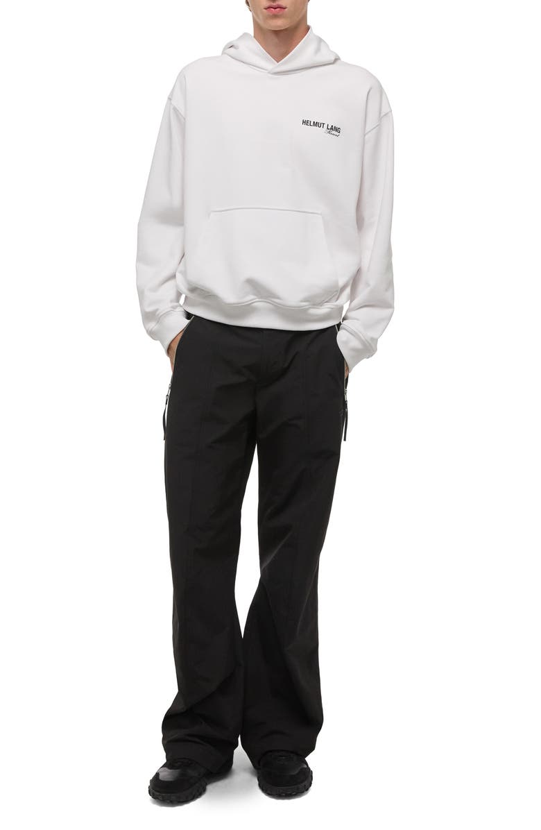 Helmut Lang Ski Map Graphic Hoodie, Alternate, color, White