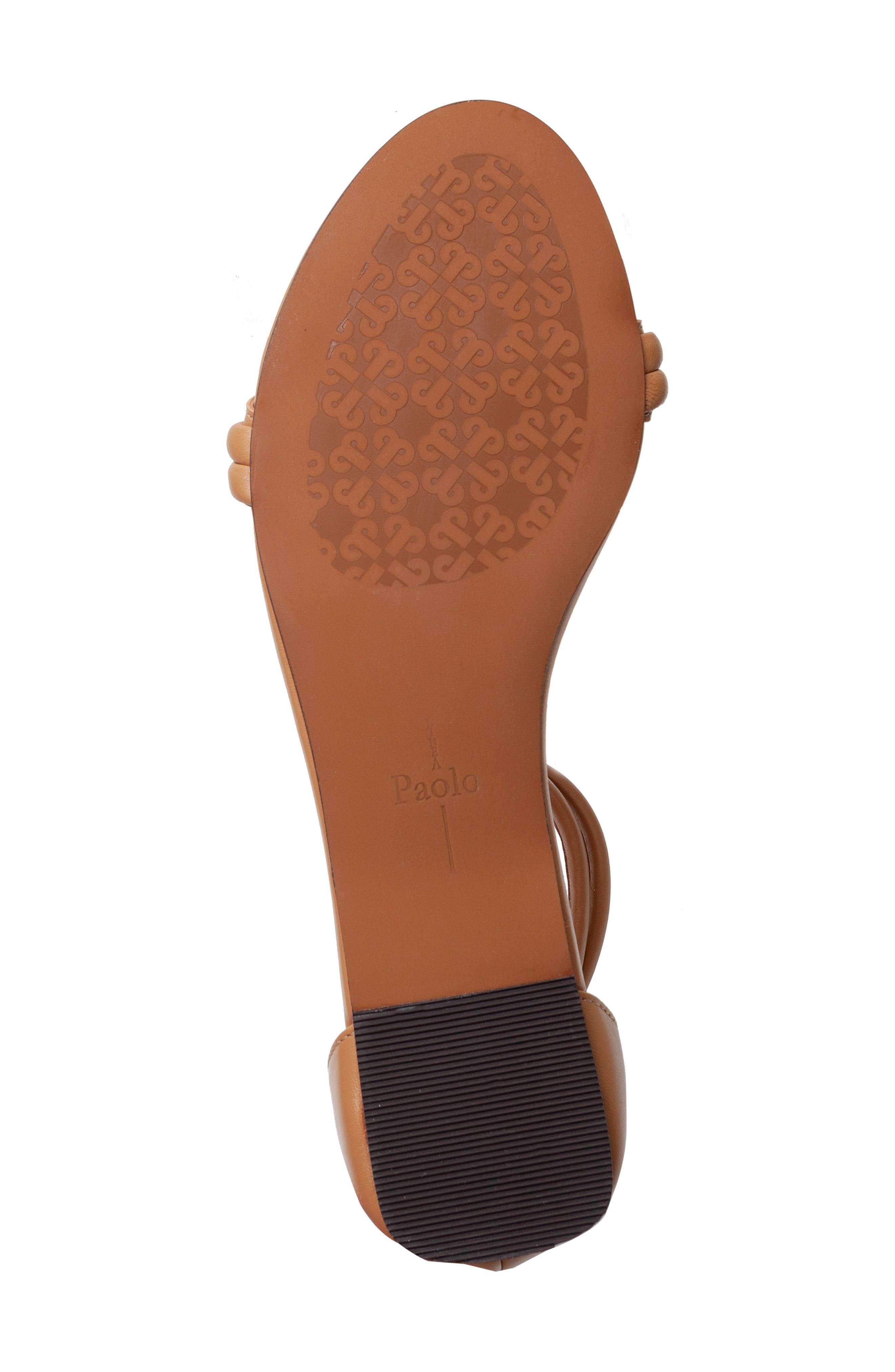 Linea Paolo Leonie Ankle Strap Sandal, Alternate, color, Desert