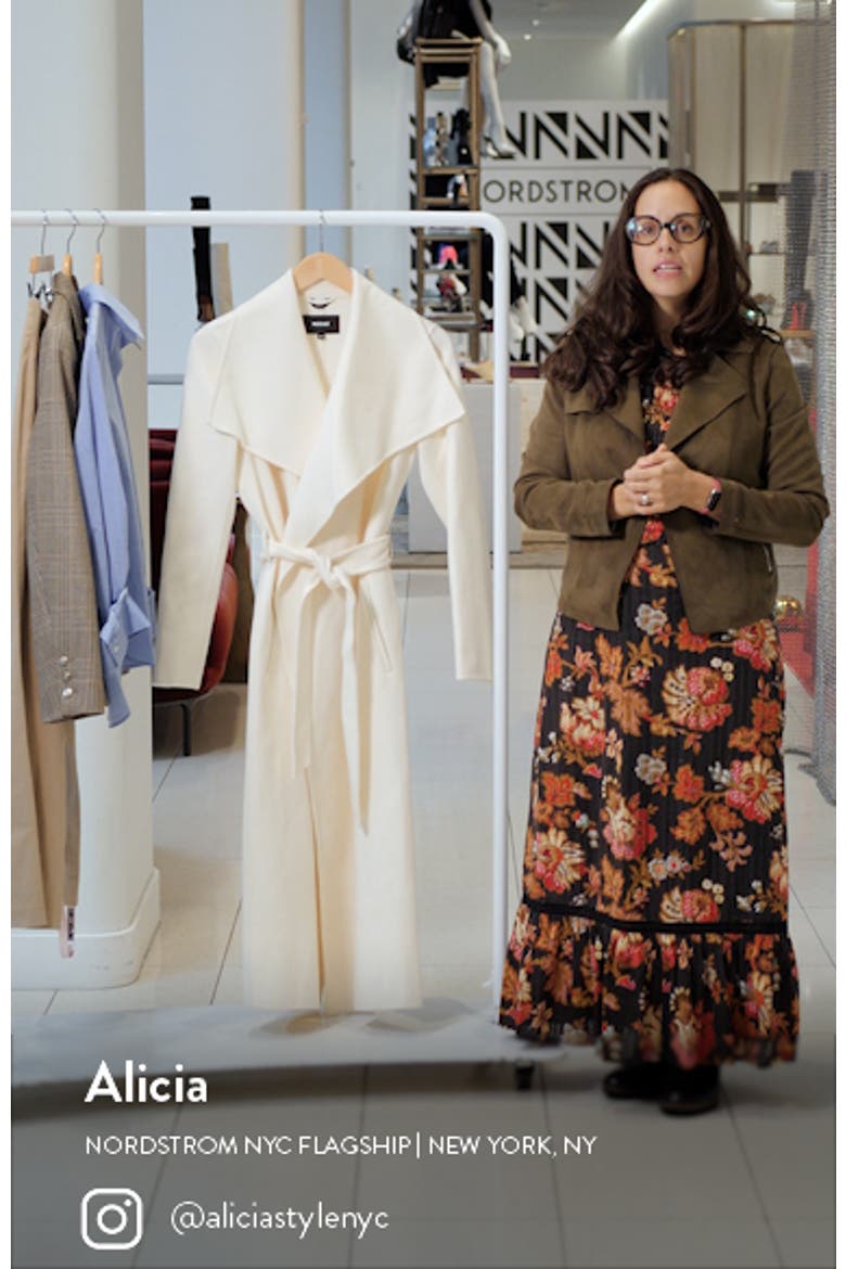 Mai Wool Long Wrap Coat video