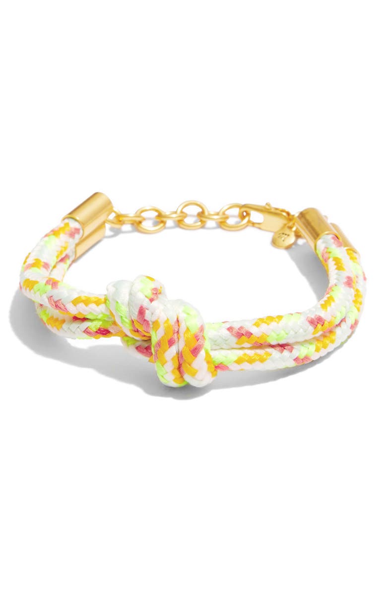 Madewell Knotted Rope Bracelet, Main, color, 