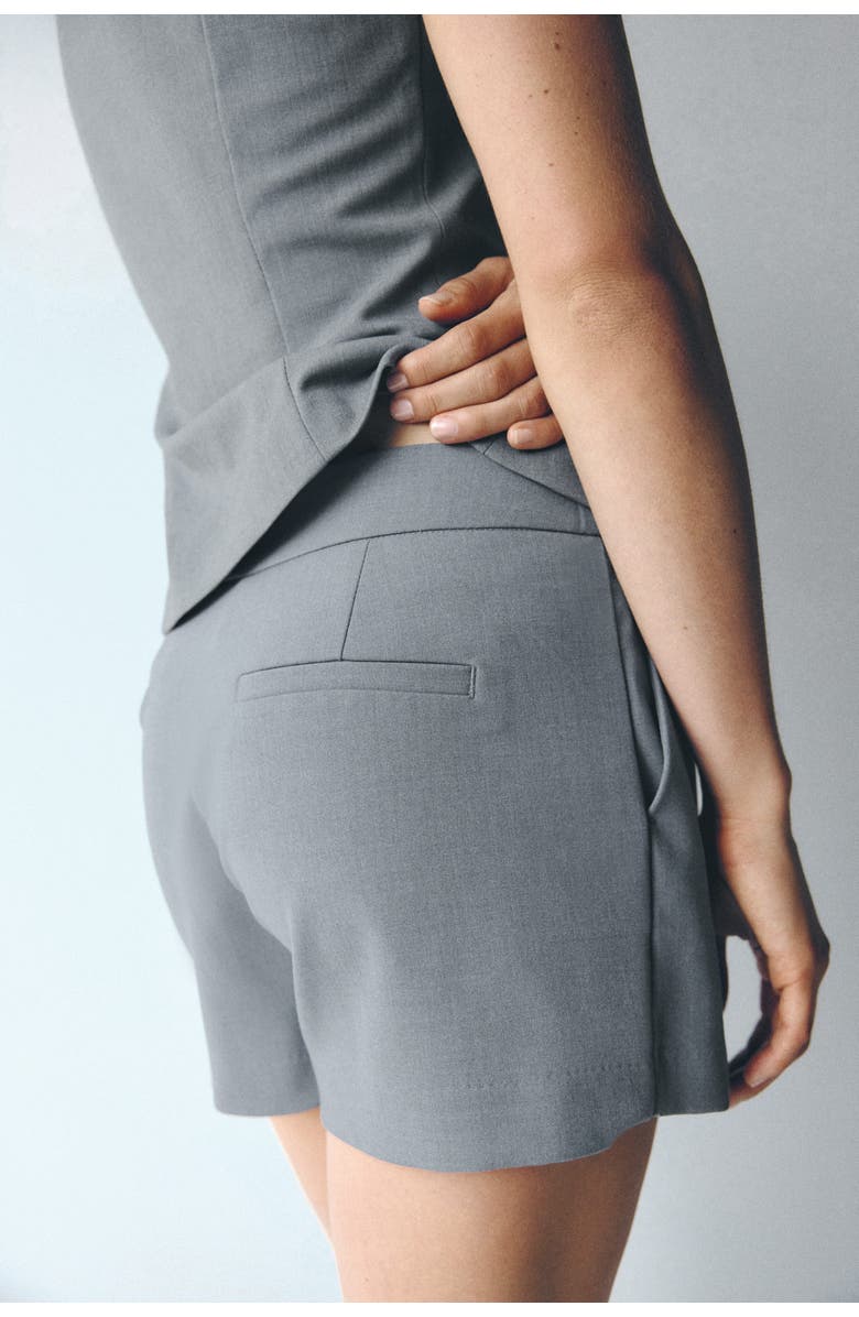 H&M Tailored Mini Skort, Alternate, color, 