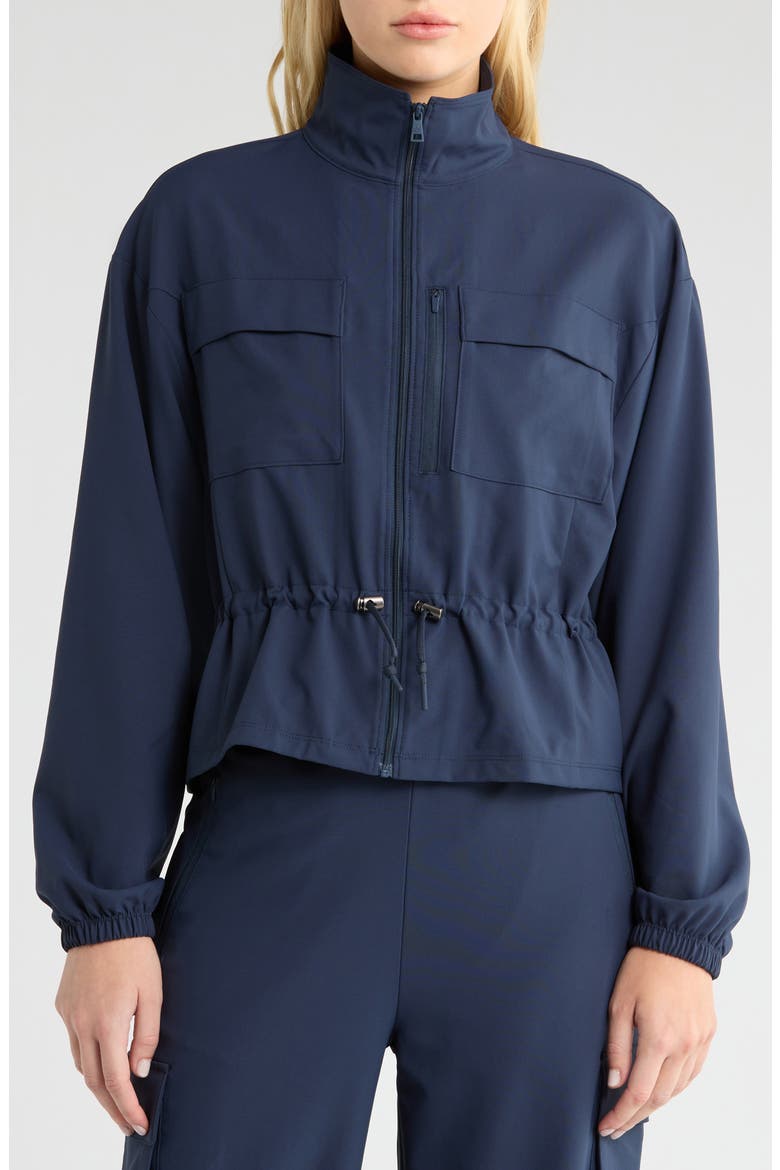 City Chic Jacket, Alternate, color, NOCTURNAL NAVY