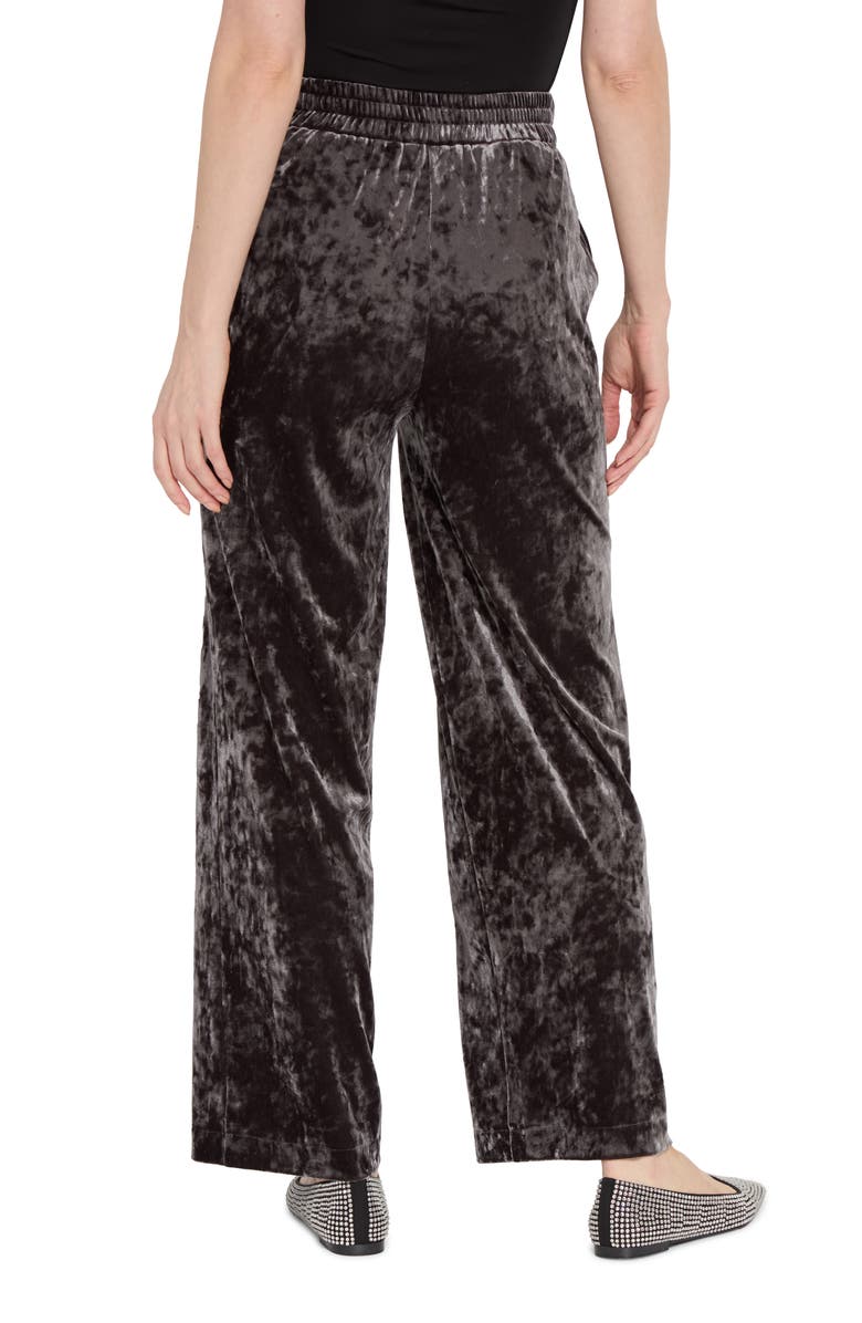 Lysse Crushed Velvet Wide Leg Pants, Alternate, color, 