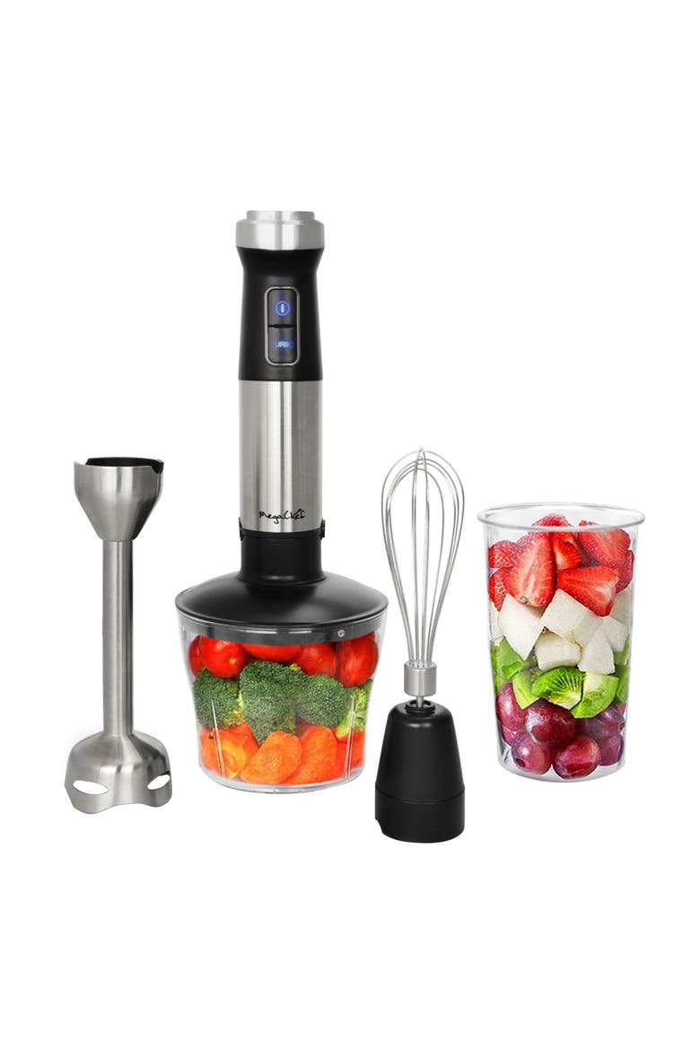 4 in 1 Multipurpose Immersion Hand Blender, Main, color, Grey