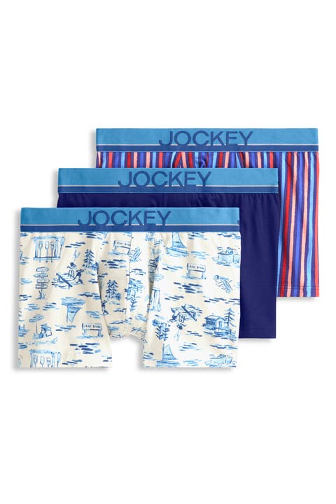Men's True Style 4" Trunk - 3 Pack